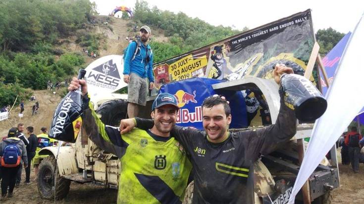 Josu Artola amezketarra txapeldun, Romaniacs enduro probako zilarrezko mailan