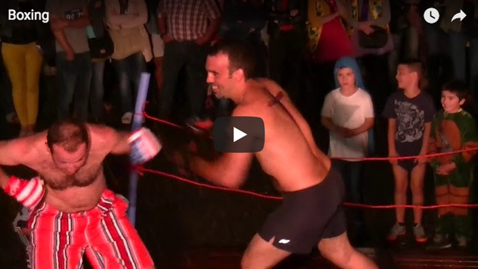 Boxeo borroka Zizurkilgo jaietan