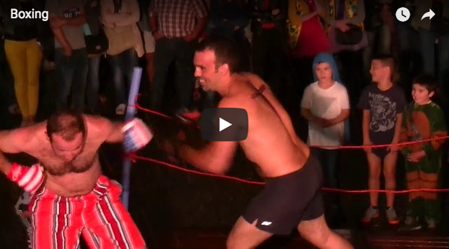 Boxeo borroka Zizurkilgo jaietan