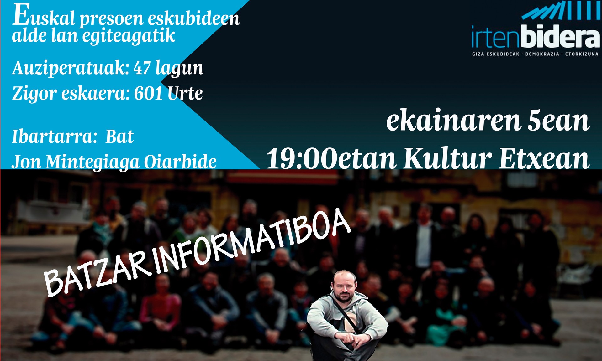 11/13 makroepaiketari buruzko batzar informatiboa Ibarran