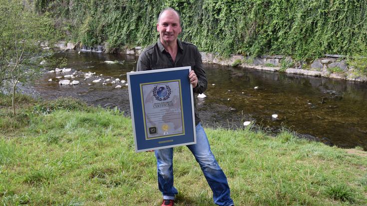 Carlos Peñaren beste munduko marka bat