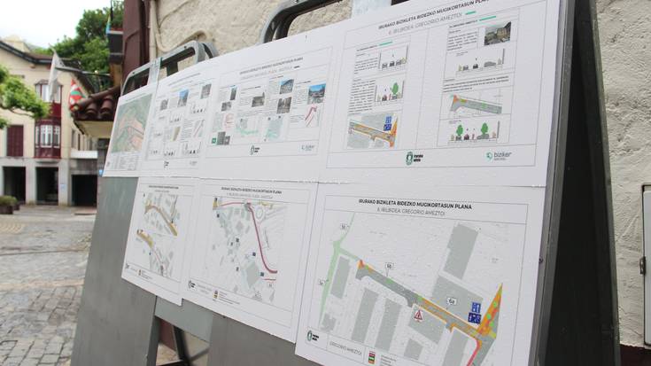 Irura barruko bizikleta planari ekarpena egiteko aukera