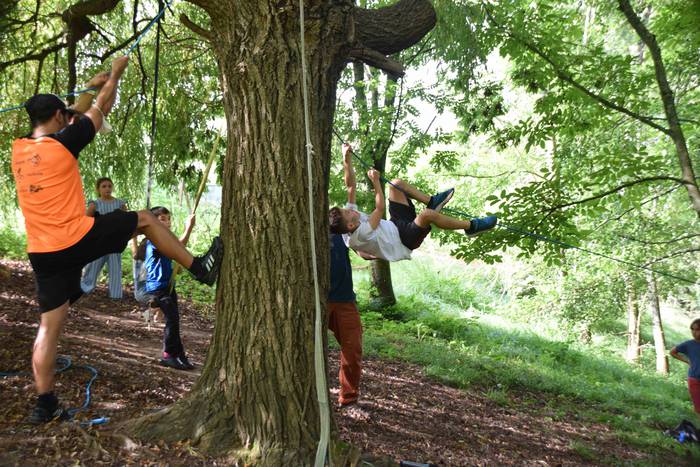 Konkis txiki egin dute Zizur 23 1628934866371