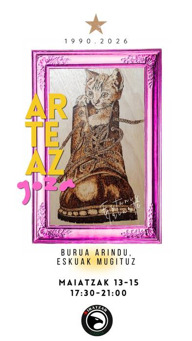 Erakusketa. 'Burua arindu, eskuak mugituz'