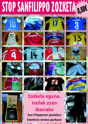 Zozketa berezia egingo dute Ibarrako Sanfilippo jaialdian