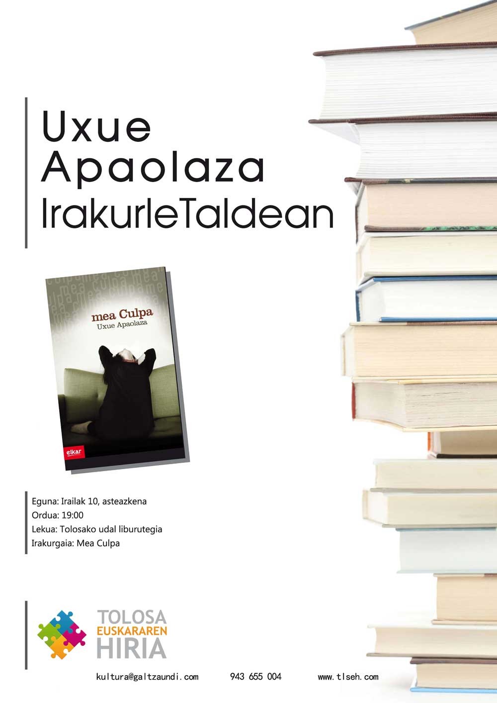 Datorren asteazkenean, hilak 10, Tolosako Udal lib