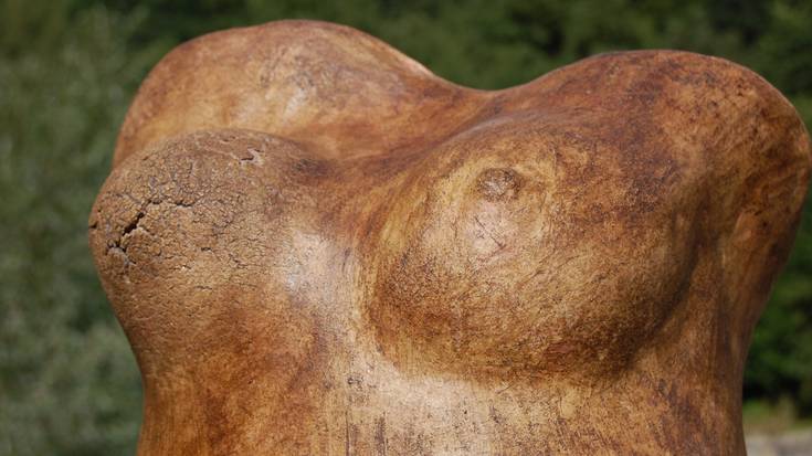 Bularreko minbizia, artelan batean irudikatuta