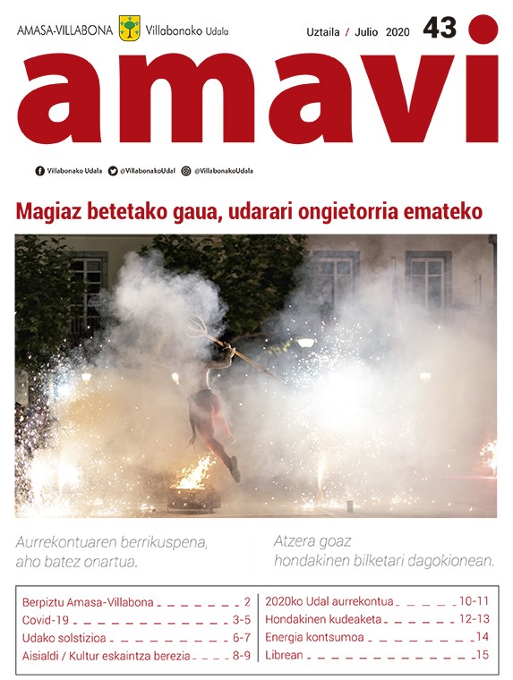AMAVI udal aldizkariaren ale berria