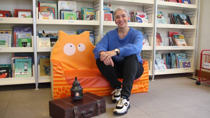 «Liburutegian  kargatzen dut hilero  nire oxigeno-bonbona»