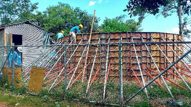 El Salvadorreko Jocoaitiqueko herritarrek uraren hornidura eta saneamendua bermatuta dute