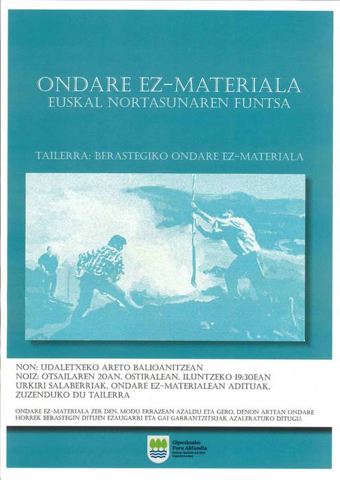 Tailerra. Ondare ez-materiala. Euskal nortasunaren funtsa