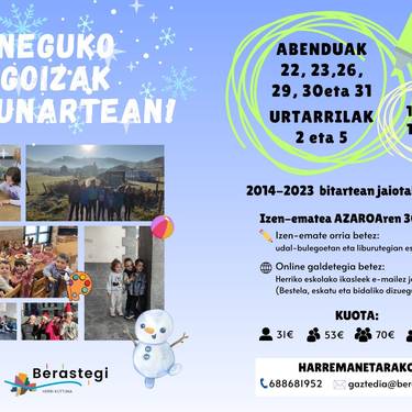 Negu goizak lagunartean