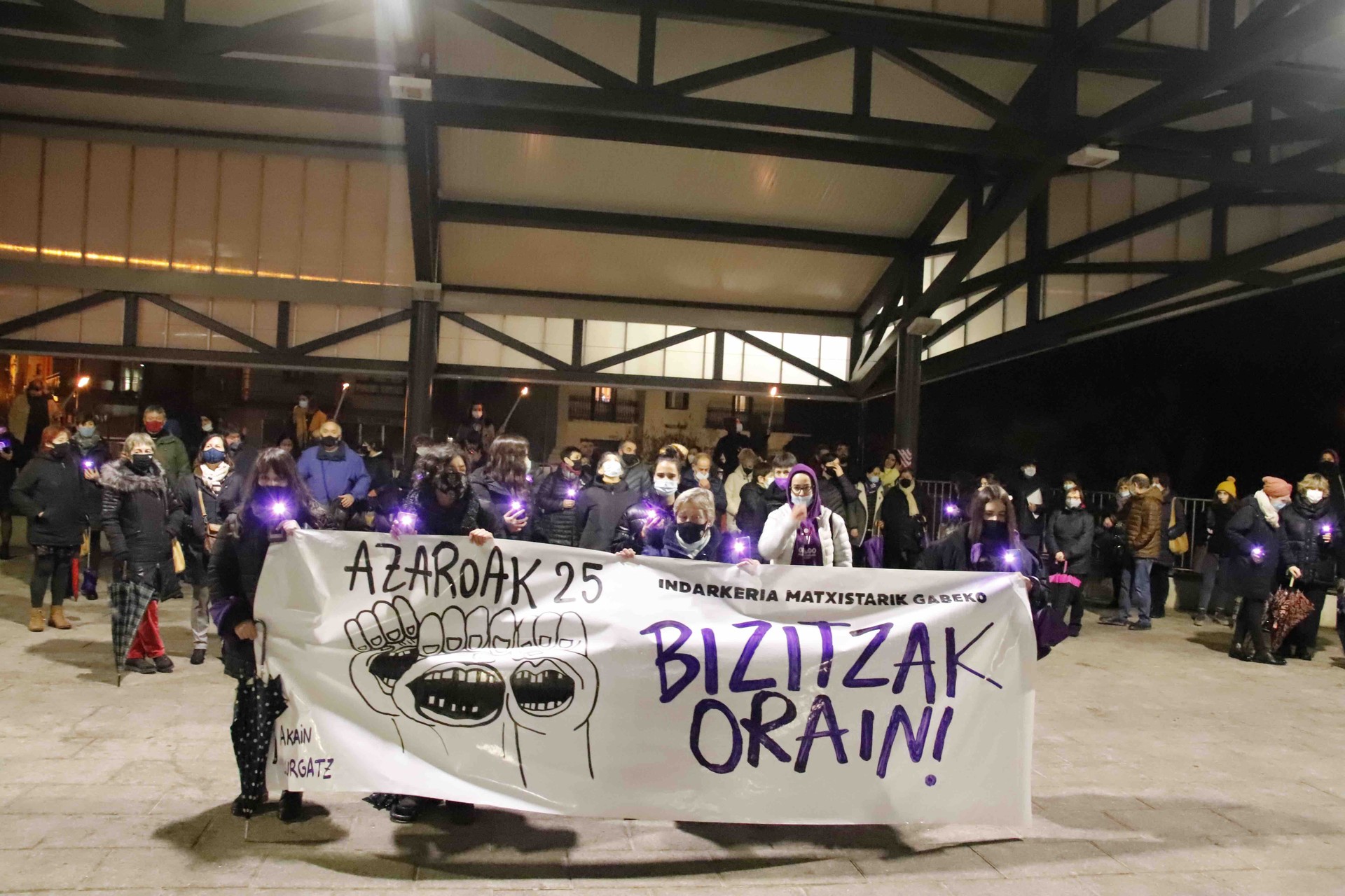 Aiztondon ekitaldiak egingo dituzte indarkeria matxistari aurre egiteko