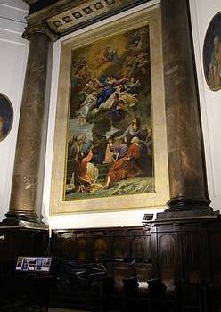 Santa Maria elizako absideko margolanak harrera "hunkigarria" izan du
