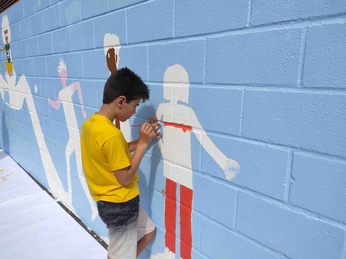 Ikaztegieta, mural margoketa 48 1654855840064