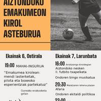 Aiztondoko Emakumeon Kirol Asteburua