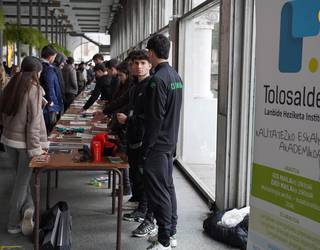 Ikasleen sormena eta ekintzailetza nagusi, gaur Tolosako Zerkausian