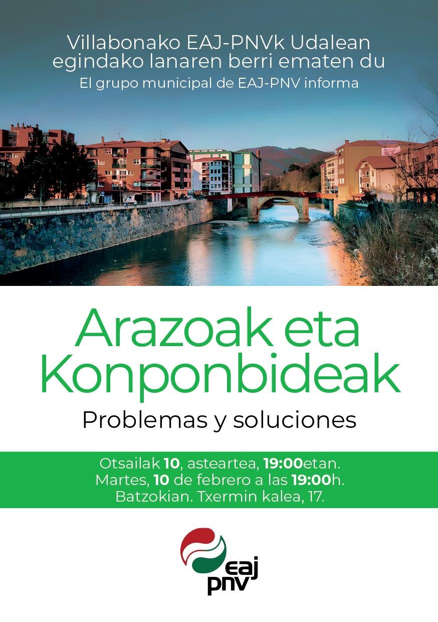 Bilera irekia Batzokian