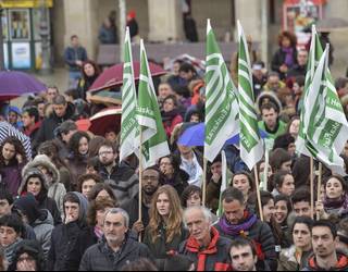 CCOO sindikatuaren mehatxuaren aurrean, borrokan jarraitzeko deia egiten dugu