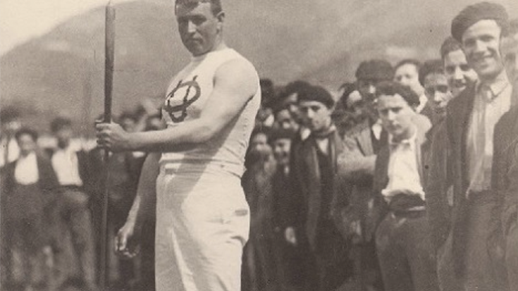 Gabino Lizartza, Berastegiko atleta olinpikoa