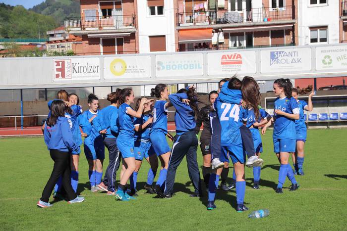 Tolosa CFeko emakumeak Bigar 3 1556479881493