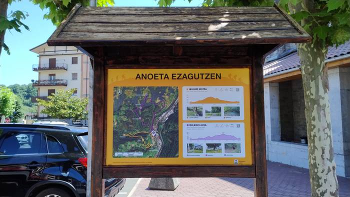 Herri ibilbideen panel informatiboak jarri dituzte