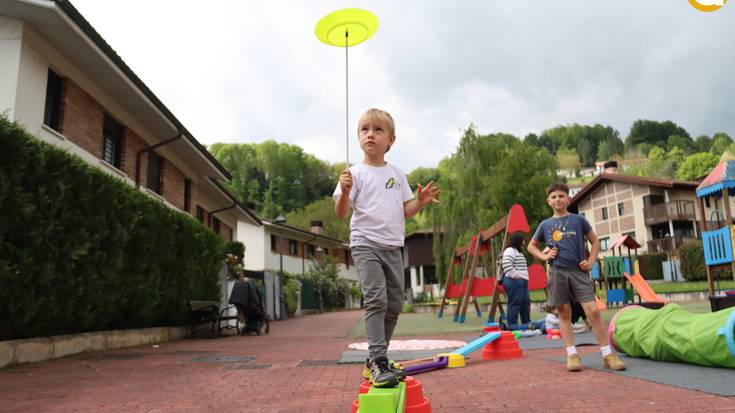 Giro ederrean agurtu dute Kirol Astea Larraulen