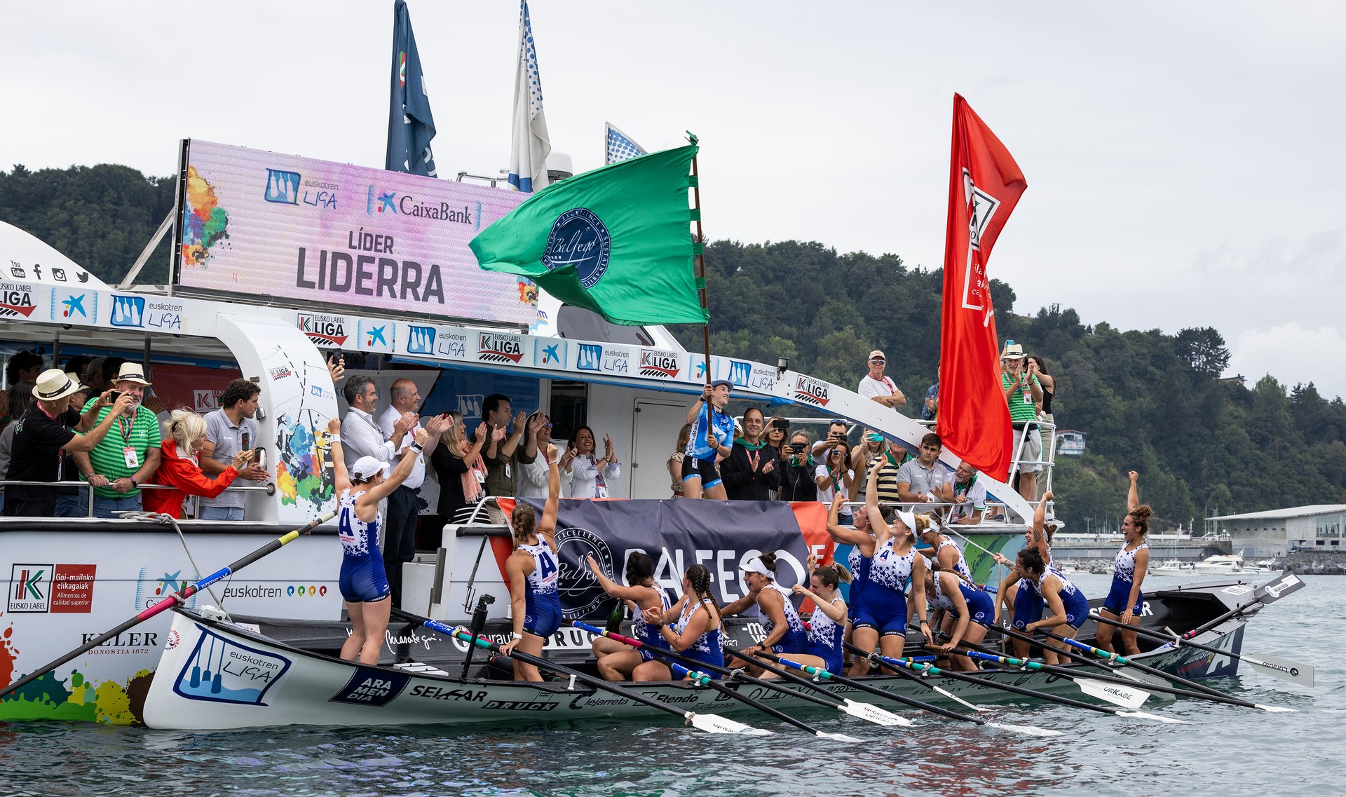 Tolosaldea laugarren Hondarribiko uretan