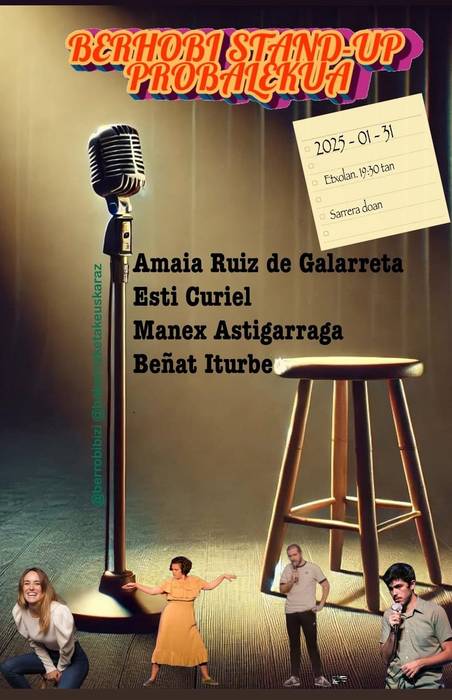 Berhobi Stand-Up probalekua