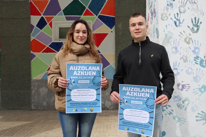 Auzolanean ariko dira Azkuen, auzoa biziberritzeko asmoz