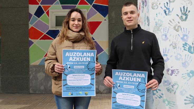 Auzolanean ariko dira Azkuen, auzoa biziberritzeko asmoz