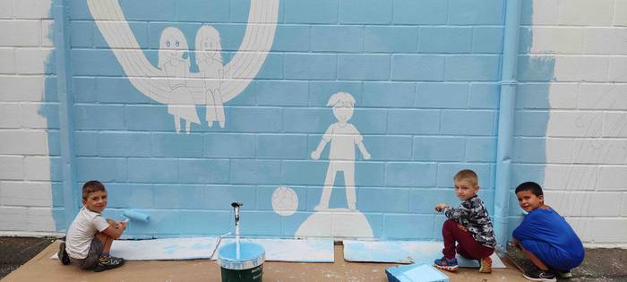 Ikaztegieta, mural margoketa 10 1654855828347