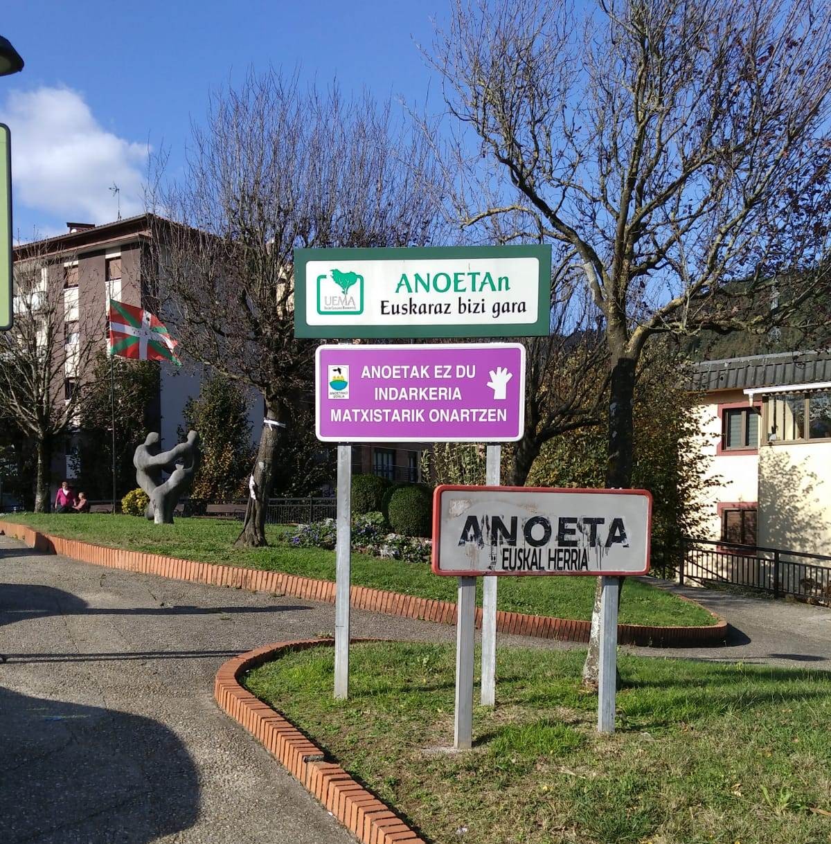 Anoetak ez du indarkeria sexista onartzen