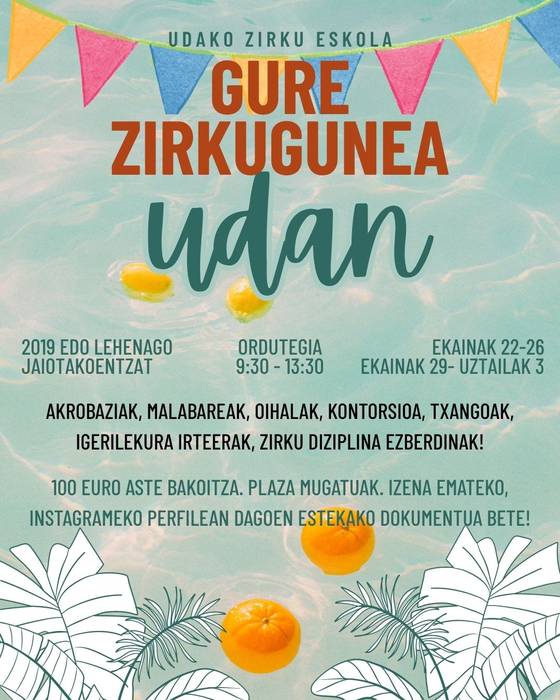 Gure zirkugunea udan