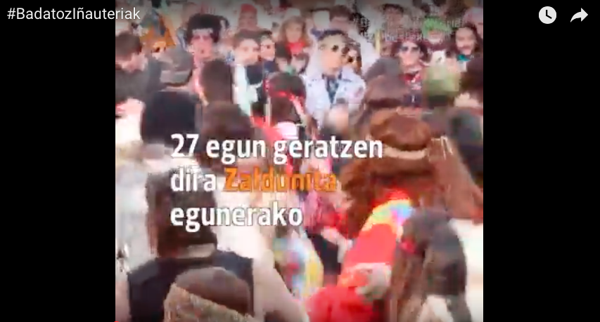 #BadatozIñauteriak
