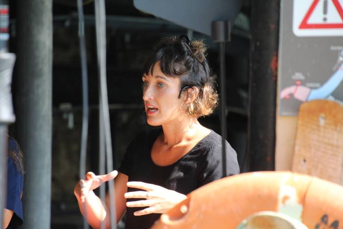 Uxue Alberdi, ikasturteko azken tertulia literarioan