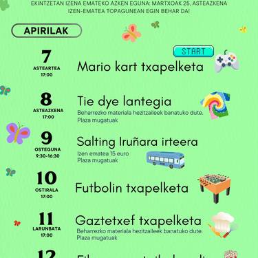 Udaberri Gaztea 2026