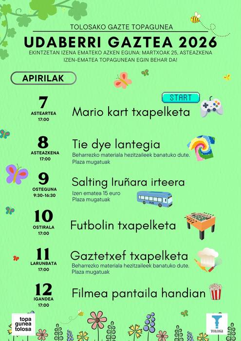 Udaberri Gaztea 2026