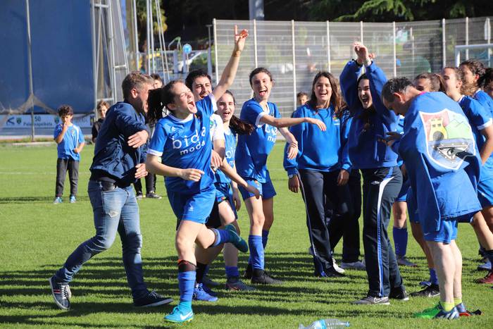 Tolosa CFeko emakumeak Bigar 30 1556479907615