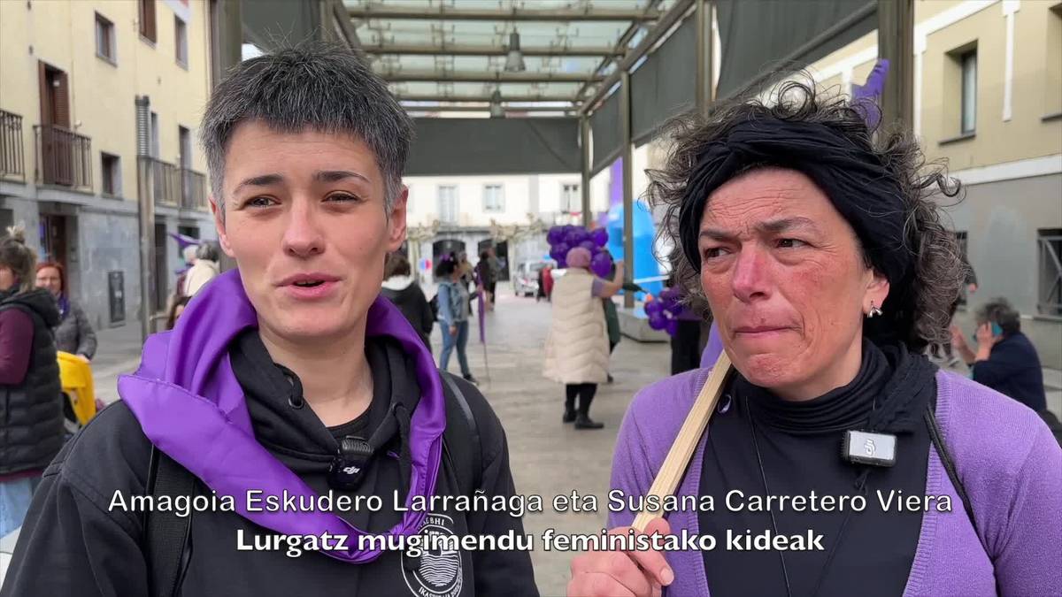 Gaurko egunaren xehetasunak kontatu dizkigute mugimendu feministako kideek