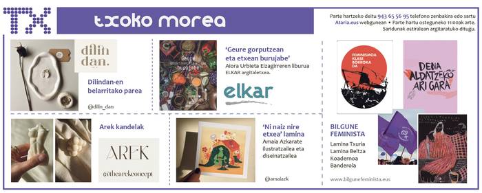 Atarikideentzat Txoko Morea antolatu du Atariak, beste behin