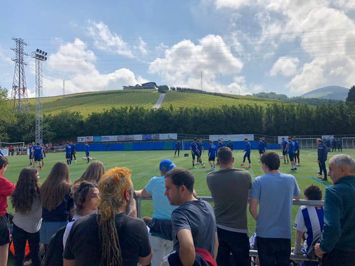 Realak entrenamendua egin du 65 1558524533329