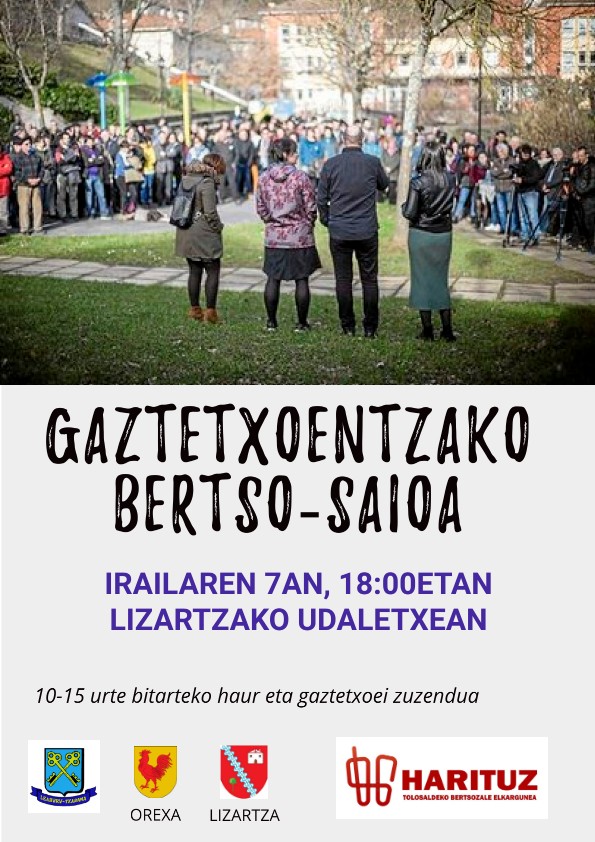 Haur eta gaztetxoentzako bertso-saio partizipatiboak martxan