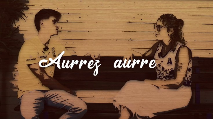 Adur Tapia eta Ane Sanchez aurrez aurre