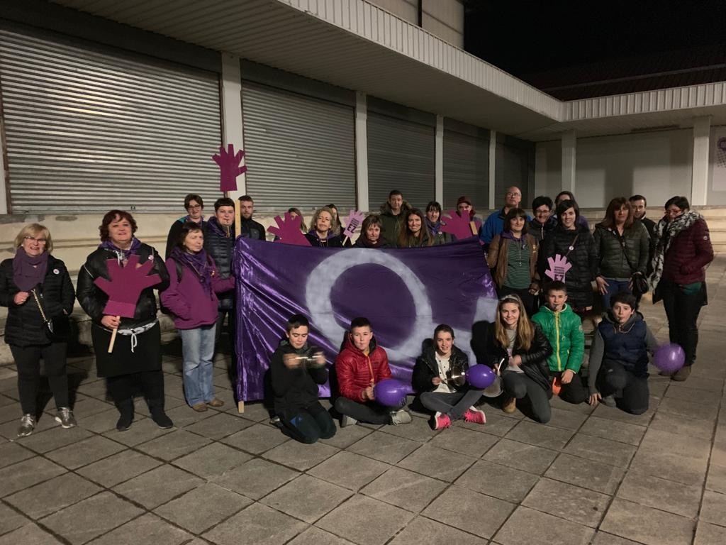 Bidania-Goiatzen aldarrikapen feminista nagusitu da