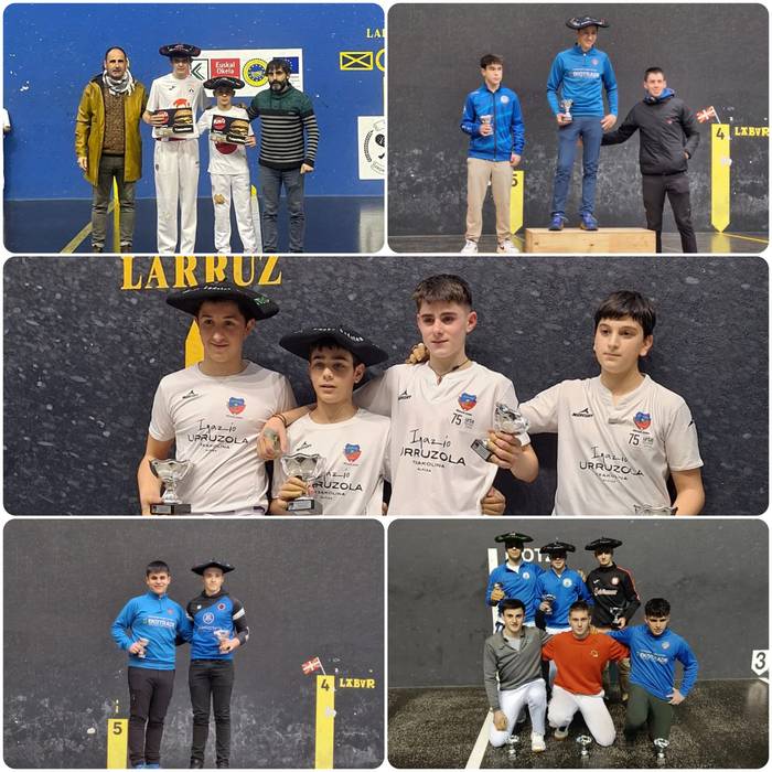 Eizagirre eta Iraola Sopelan, Illarramendi bi aldiz eta Iparrgirre Gipuzkoako Txapeldun