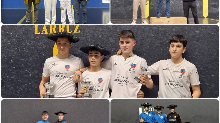 Eizagirre eta Iraola Sopelan, Illarramendi bi aldiz eta Iparrgirre Gipuzkoako Txapeldun