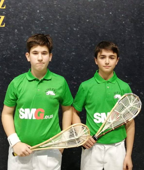 Gipuzkoako xare Txapelketako finalerdiak, larunbatean, otsailak 15, Irurako Ametsa Trinketean