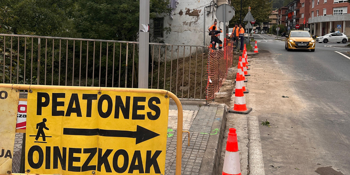 Abiatu dituzte Bulandegiko irisgarritasun planeko bigarren faseko lanak