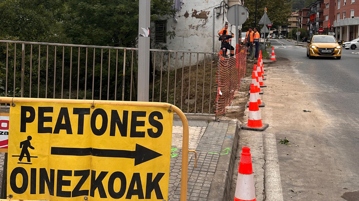 Abiatu dituzte Bulandegiko irisgarritasun planeko bigarren faseko lanak